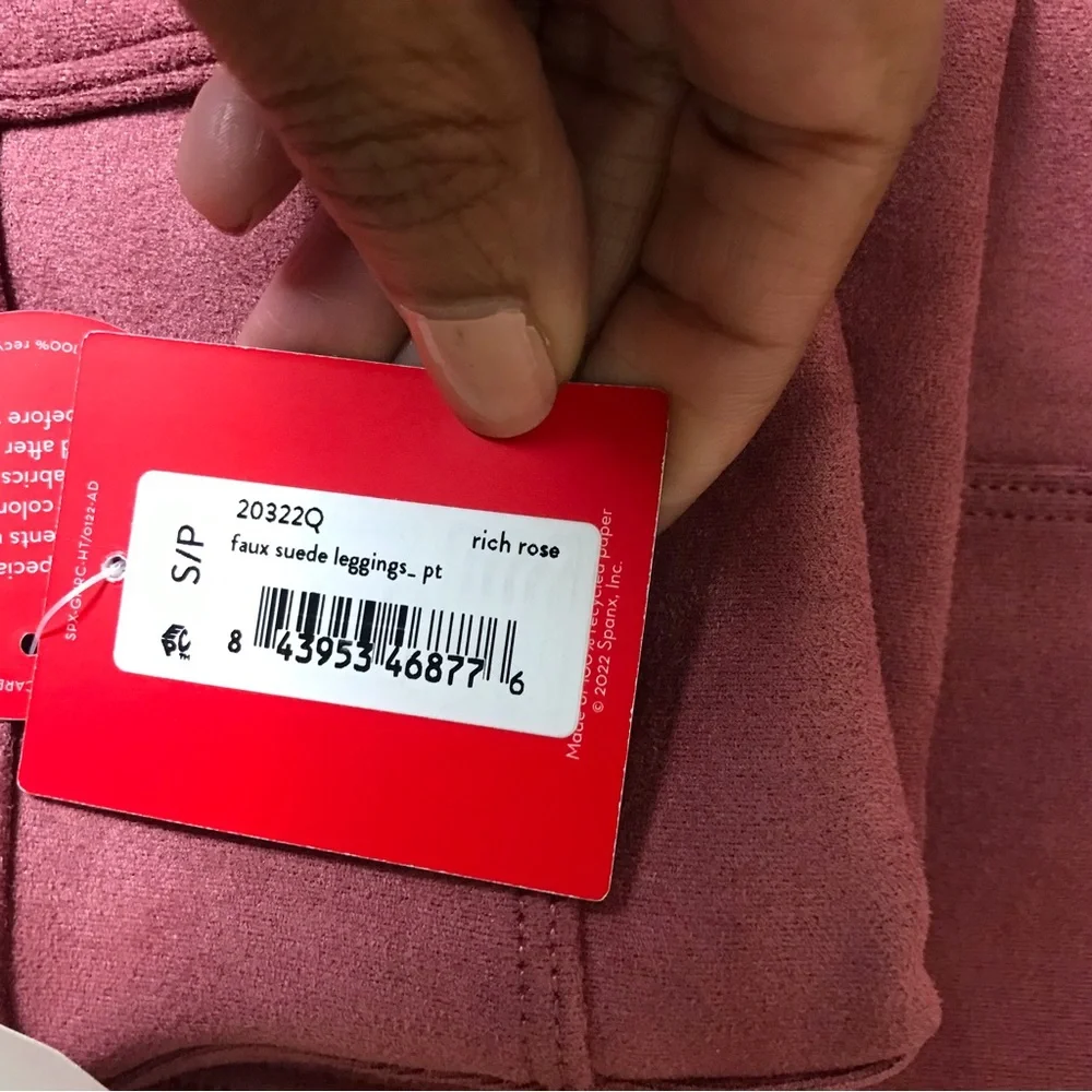 Spanx High Waist Faux Suede Legging NWT - Picture 5 of 10